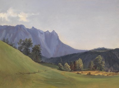 Motif from the Sengsengebirge by Anton Hansch